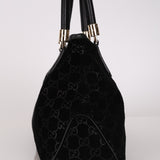 Gucci GG Suede Shopper Tote
