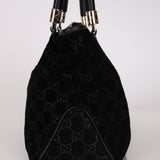 Gucci GG Suede Shopper Tote