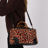 Gucci Ponyhair Bamboo Medium Shopping Tote