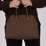 The Row Dark Taupe Soft Margaux 12