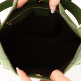 Gucci Green Suede Hasler Horsebit Hobo