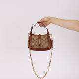 Gucci Charisma Calfskin Crystal GG Mini Jackie 1961