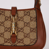 Gucci Charisma Calfskin Crystal GG Mini Jackie 1961