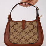 Gucci Charisma Calfskin Crystal GG Mini Jackie 1961
