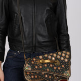Ultra-Rare Christian Dior 2001 Denim 'Chris-1947' Cadillac Saddle Bag
