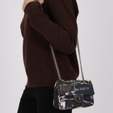 Chanel 2020 Graffiti Jersey Reissue 2.55 Flap Bag 225