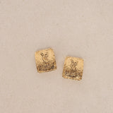 Saint Laurent Logo Clip-On Earrings