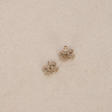 Chanel 2012 CC Pearl Earrings