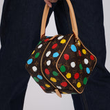 Limited Edition Louis Vuitton x Yayoi Kusama 2022 Painted Dots Square Bag