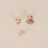Dior Rose Pearl and Crystal Tribales Earrings