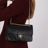 Chanel 1997 Lambskin Bijoux Double Flap Bag 24K GP