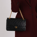 Chanel 1997 Lambskin Bijoux Double Flap Bag 24K GP