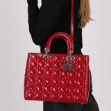 Dior Large Lady Red Patent 2012