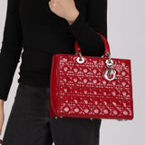 Dior Large Lady Red Patent 2012