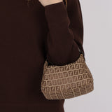 Fendi Tan Zucchino Mini Pouch