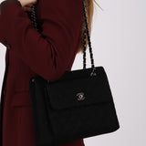Rare Chanel 1996 Jersey Front Pocket Tote