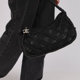 Chanel 2006 Lambskin Quilted Hidden Chain Hobo