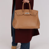 Hermès 2007 Natural Swift Birkin 35