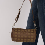 Chanel 2003 Taupe Barrel Bag