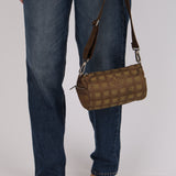 Chanel 2003 Taupe Barrel Bag