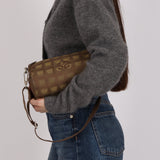 Chanel 2003 Taupe Barrel Bag