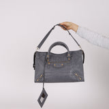 Balenciaga Croc Embossed Medium City Bag Giant 12