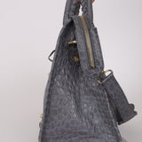 Balenciaga Croc Embossed Medium City Bag Giant 12