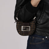 Fendi Zucca Mini Croissant Pochette