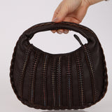 Bottega Veneta Chocolate Dune Mini Hobo Bag