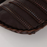 Bottega Veneta Chocolate Dune Mini Hobo Bag