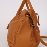 Bottega Veneta Buffalo Leather Top Handle Bucket Bag
