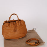 Bottega Veneta Buffalo Leather Top Handle Bucket Bag