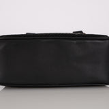 Celine Black Beaded Mini Boogie Bag with Kisslock Pouch