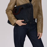 Fendi Denim Large Twin Tote