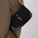 Gucci Canvas Paperclip Chain Mini Jackie