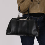 Christian Dior 2003 Coated Canvas Hardcore Swarovski Crystal Bowling Bag