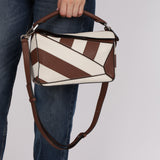 Limited Edtion Loewe Small Rugby Striped Puzzle Bag