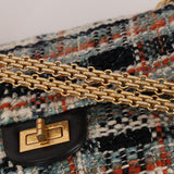 Chanel 2015 2.55 Tweed Reissue Flap 227