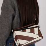 Limited Edtion Loewe Small Rugby Striped Puzzle Bag