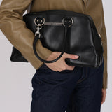 Christian Dior 2003 Coated Canvas Hardcore Swarovski Crystal Bowling Bag