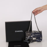 Chanel 2020 Graffiti Jersey Reissue 2.55 Flap Bag 225