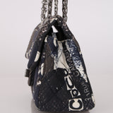 Chanel 2020 Graffiti Jersey Reissue 2.55 Flap Bag 225