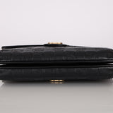 Chanel 2003 Lucky Charm Embossed Chocolate Bar Double-Sided Flap