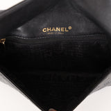 Chanel 2003 Lucky Charm Embossed Chocolate Bar Double-Sided Flap