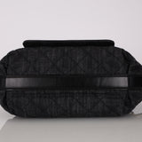 Chanel 2017 Quilted Denim Shopping Tote