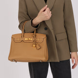 Limited Edition Hermès 3 en 1 Birkin 30 Biscuit Togo and Swift Retourne 2021 GHW