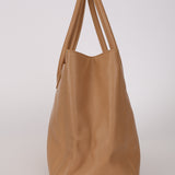 Chanel 2004 Beige Executive Cerf Medium Tote 24K GP