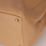 Chanel 2004 Beige Executive Cerf Medium Tote 24K GP