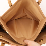 Chanel 2004 Beige Executive Cerf Medium Tote 24K GP
