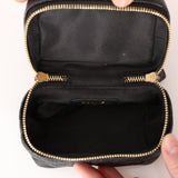 Chanel 2022 Top Handle Zip Around Vanity Case with Chain